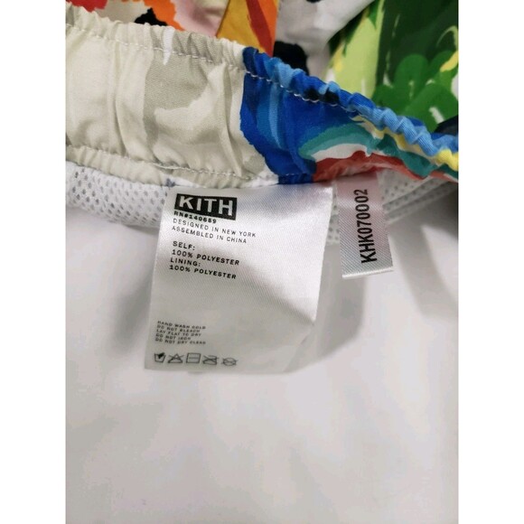 KITH Kids Swim Trunk Voyage Colorful Short Parrot Bird Animal Print Boy Size 12 - Picture 7 of 13